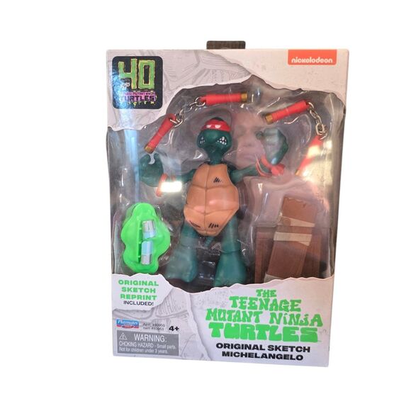 Teenage Mutant Ninja Turtles Other - Teenage Mutant Ninja Turtles Michelangelo 5” Action Figure 80953 New